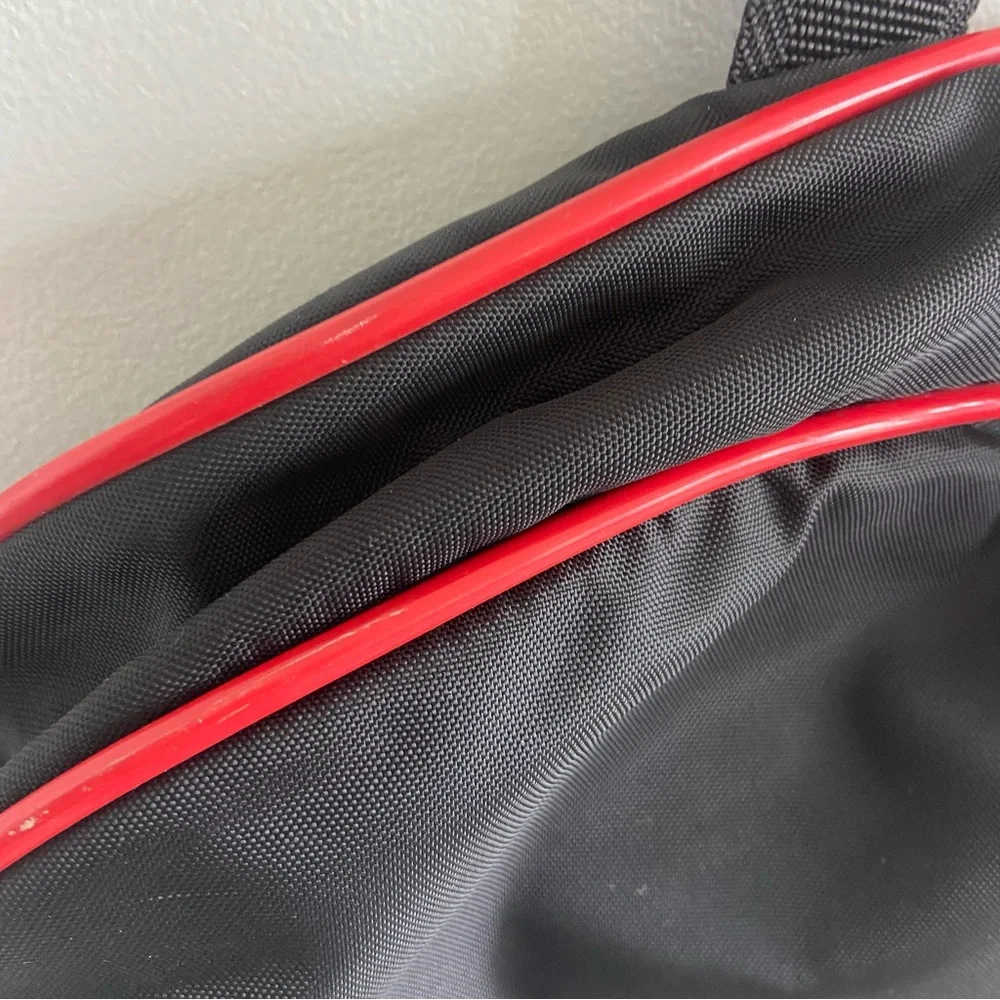 Vintage Rare PLAYBOY‎ Sport Black Red Travel Garment Bag